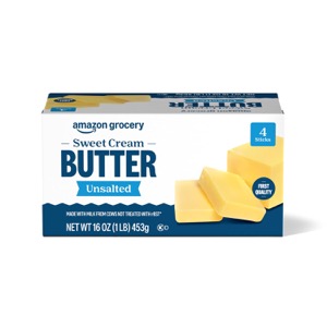 Amazon Grocery unsalted butter · 1 lb