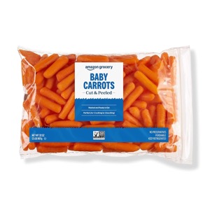 Amazon Grocery baby carrots · 2 lb